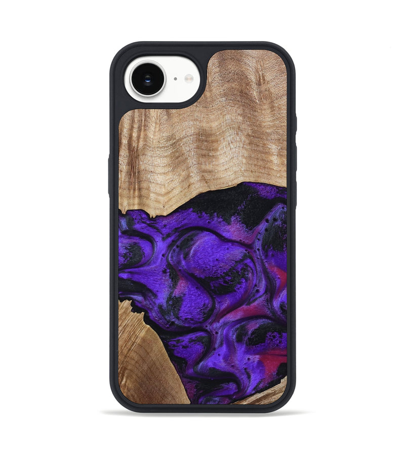 iPhone 16e Wood Phone Case - Indy (Purple, 799206)