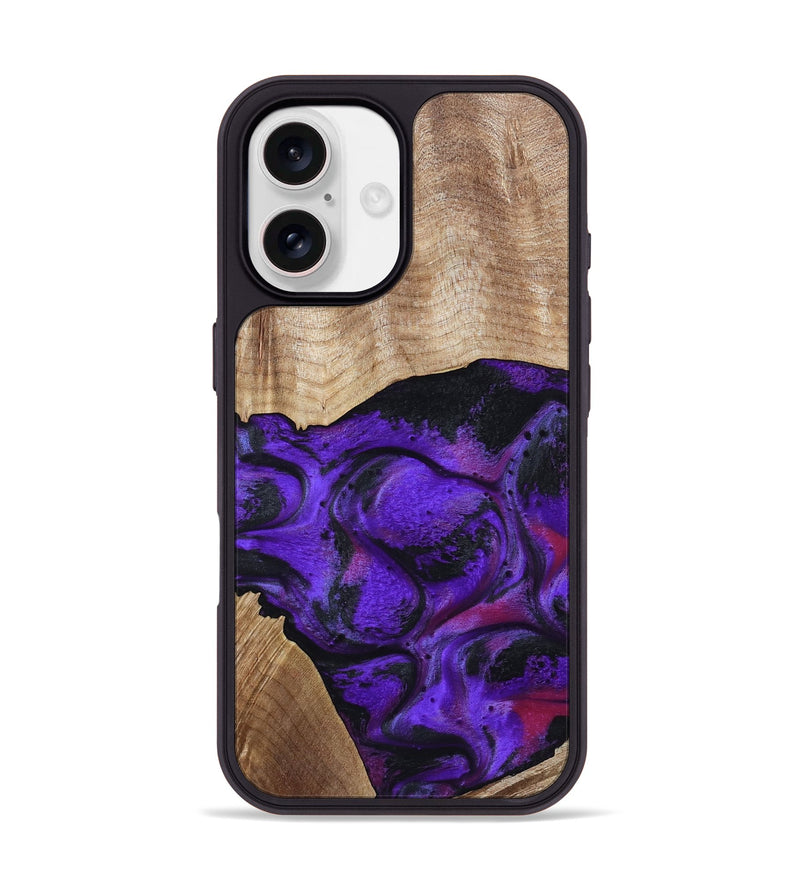 iPhone 17 Wood Phone Case - Indy (Purple, 799206)