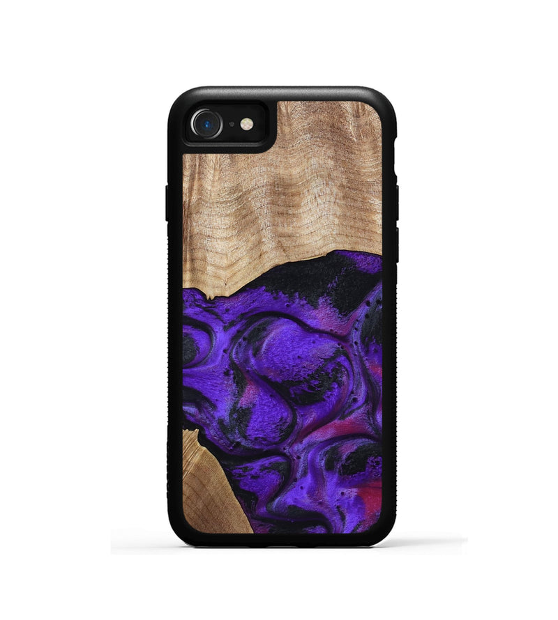 iPhone SE Wood Phone Case - Indy (Purple, 799206)