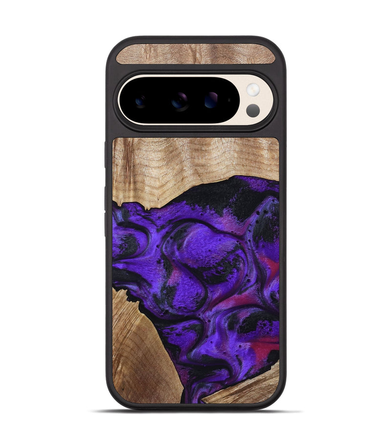 Pixel 10 Wood Phone Case - Indy (Purple, 799206)