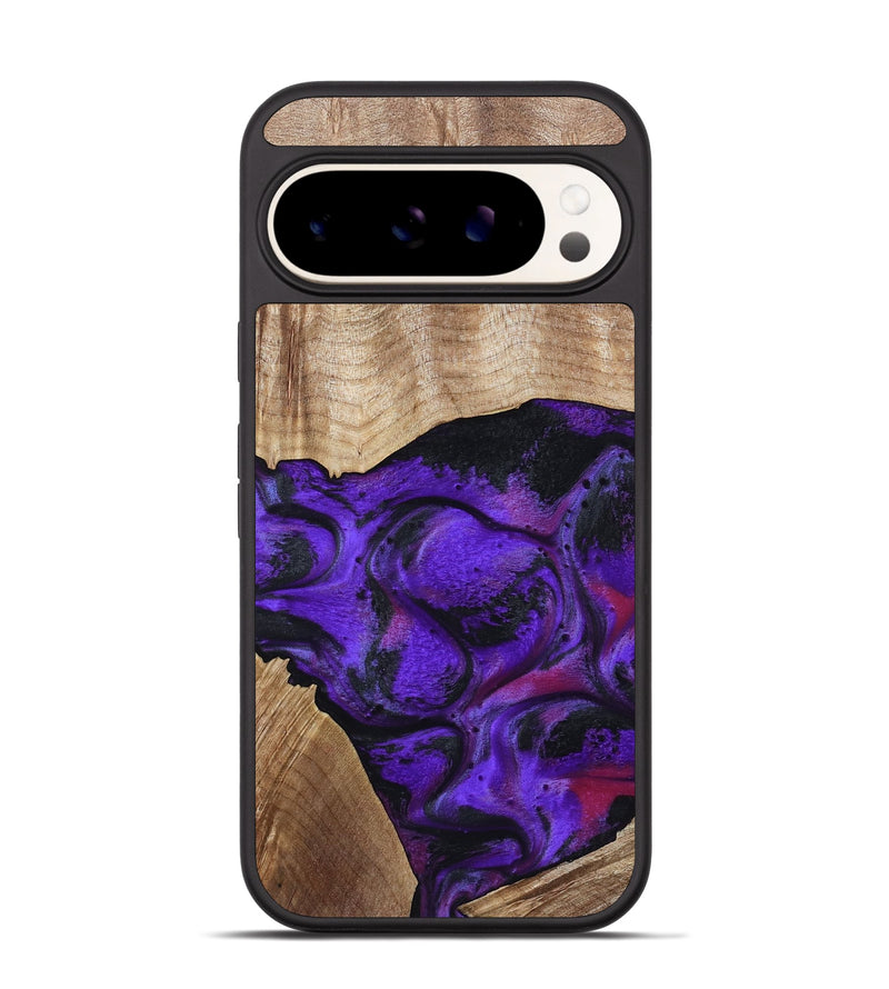 Pixel 9 Pro Wood Phone Case - Indy (Purple, 799206)