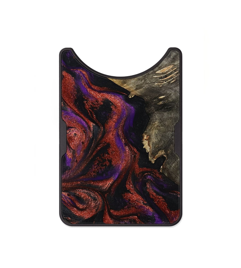 Alloy Wood Wallet - Leandro (Purple, 799207)