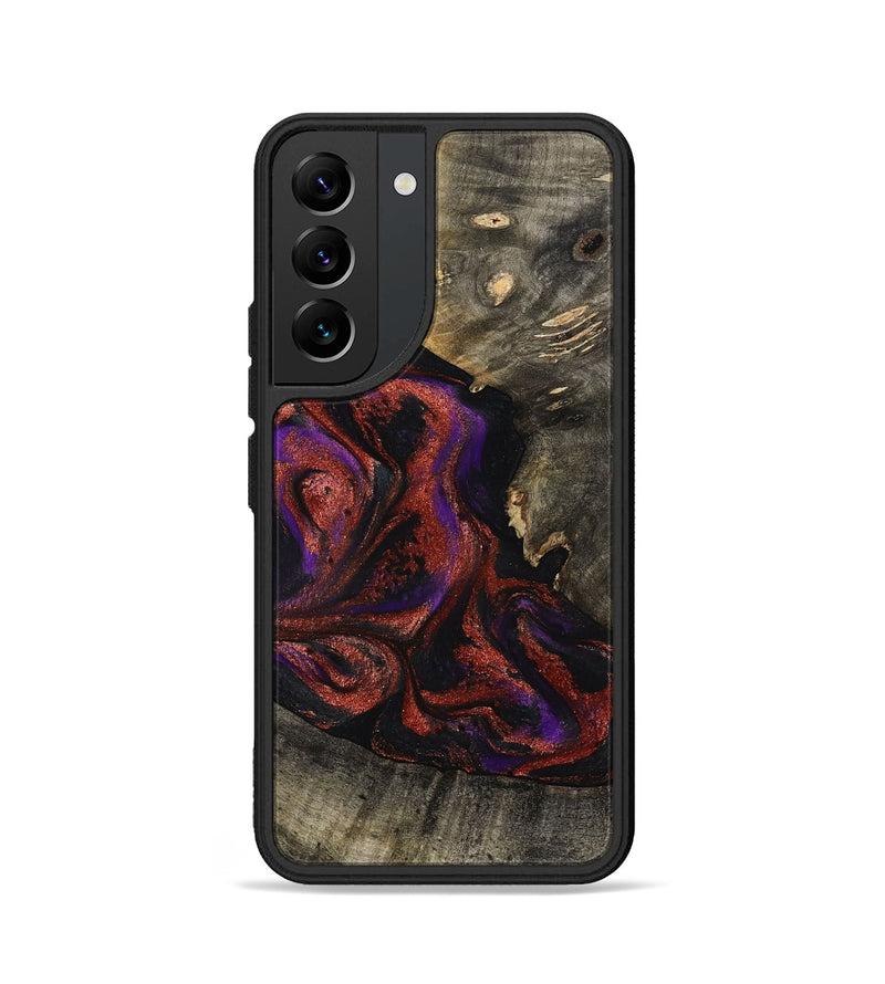 Galaxy S22 Wood Phone Case - Leandro (Purple, 799207)