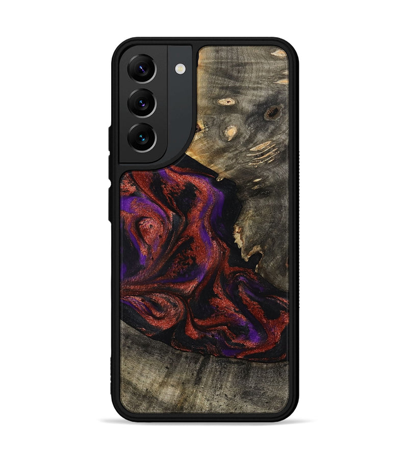 Galaxy S22 Plus Wood Phone Case - Leandro (Purple, 799207)