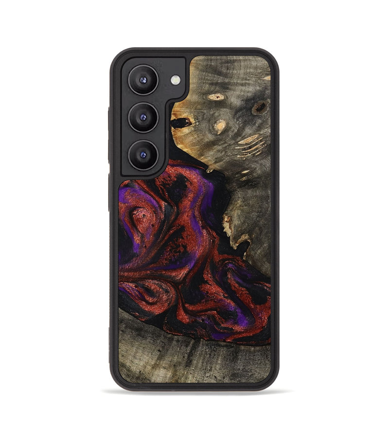 Galaxy S23 Wood Phone Case - Leandro (Purple, 799207)