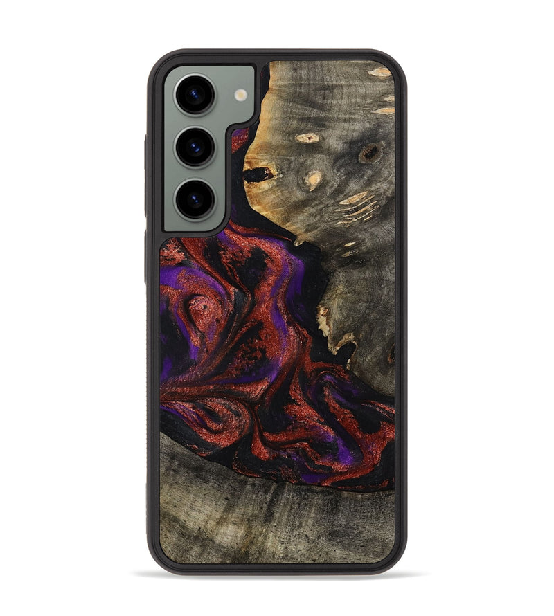 Galaxy S23 Plus Wood Phone Case - Leandro (Purple, 799207)