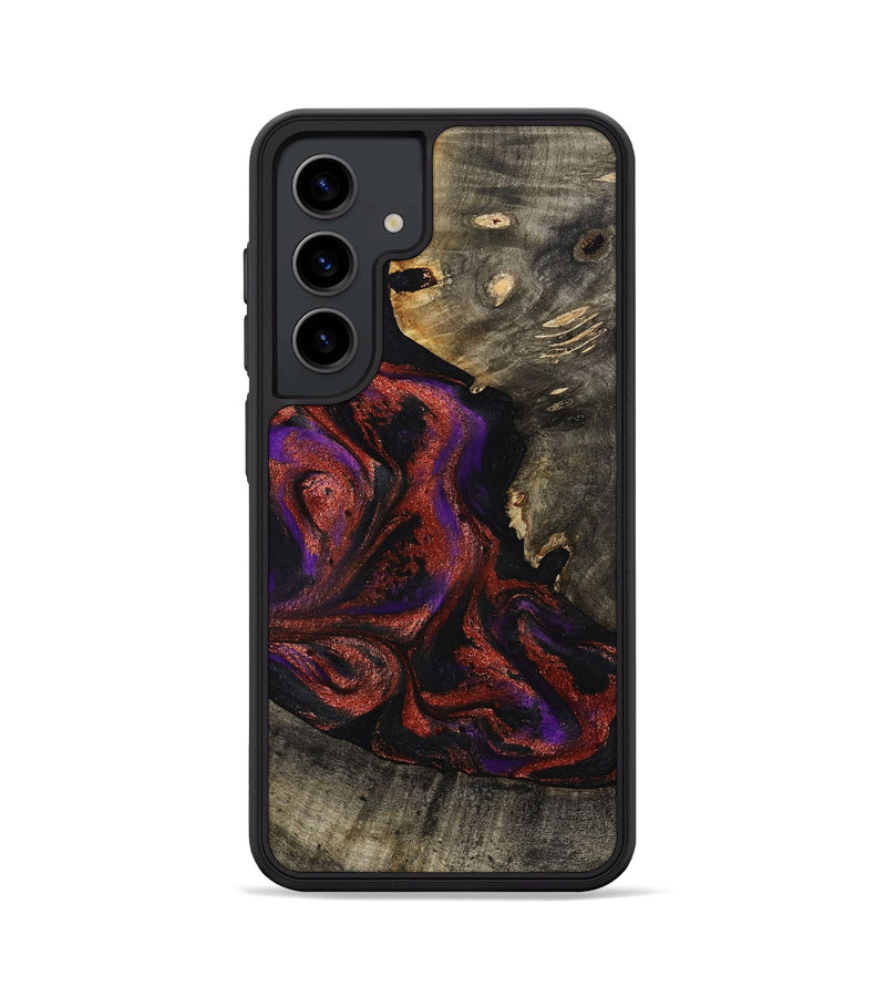 Galaxy S24 Wood Phone Case - Leandro (Purple, 799207)