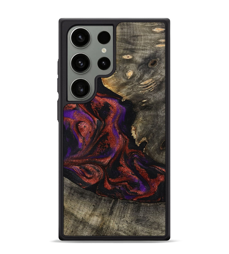 Galaxy S24 Ultra Wood Phone Case - Leandro (Purple, 799207)