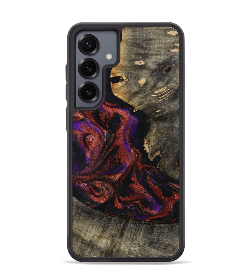 Galaxy S25 Plus Wood Phone Case - Leandro (Purple, 799207)