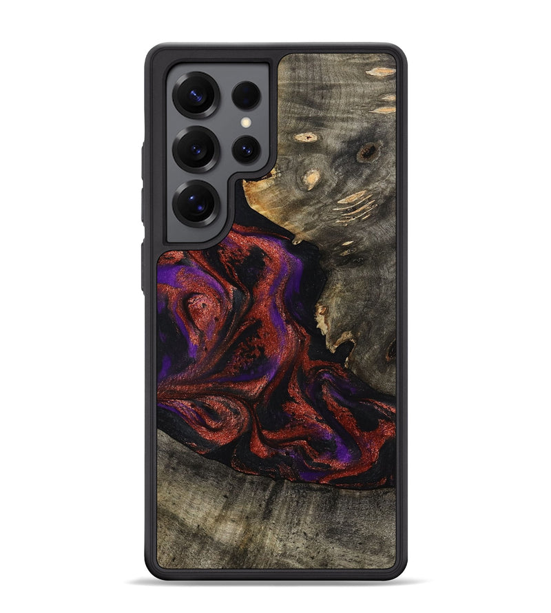 Galaxy S25 Ultra Wood Phone Case - Leandro (Purple, 799207)