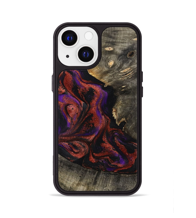 iPhone 13 Wood Phone Case - Leandro (Purple, 799207)