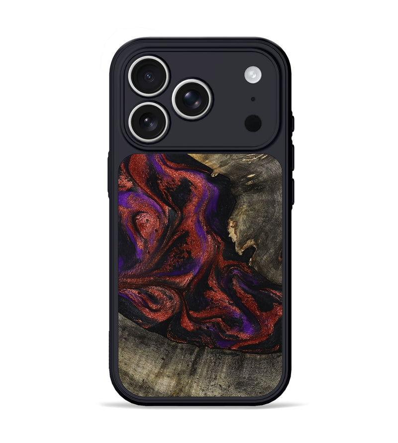iPhone 17 Pro Wood Phone Case - Leandro (Purple, 799207)
