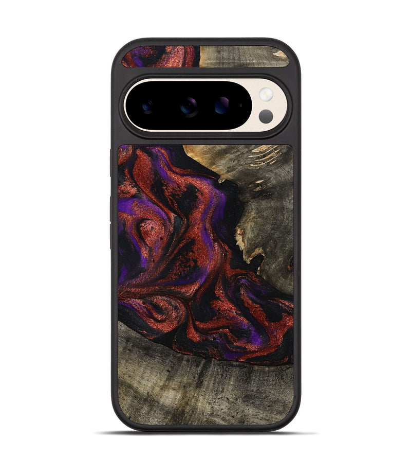 Pixel 10 Wood Phone Case - Leandro (Purple, 799207)