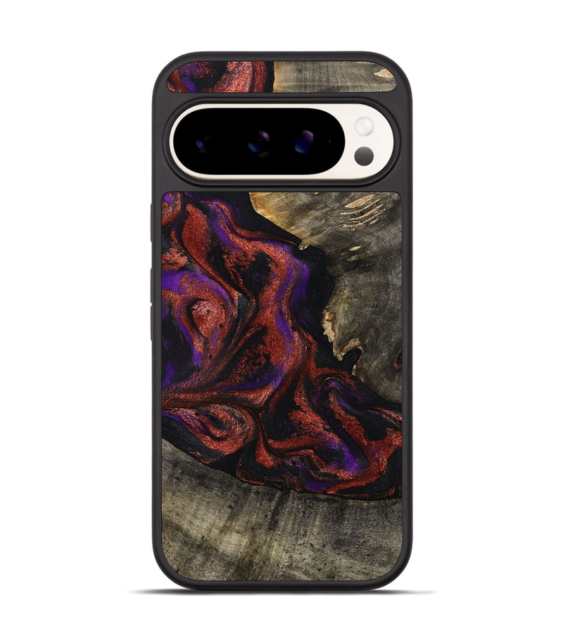 Pixel 9 Pro Wood Phone Case - Leandro (Purple, 799207)