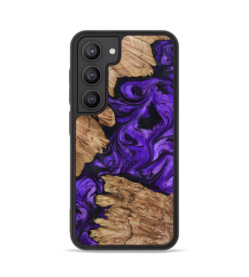 Galaxy S23 Wood Phone Case - Shemar (Purple, 799208)