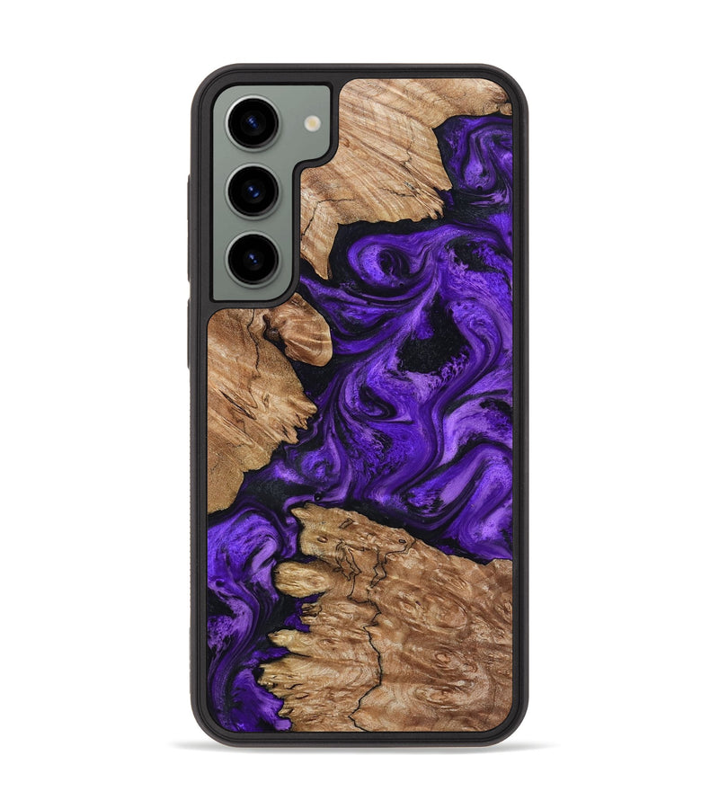 Galaxy S23 Plus Wood Phone Case - Shemar (Purple, 799208)