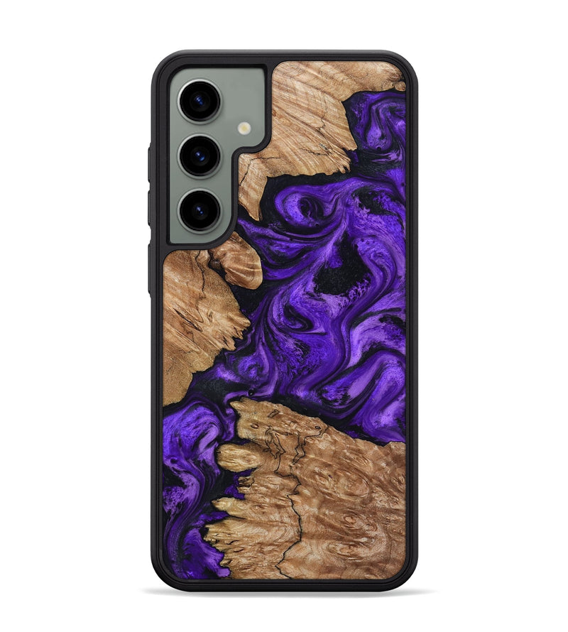 Galaxy S24 Plus Wood Phone Case - Shemar (Purple, 799208)