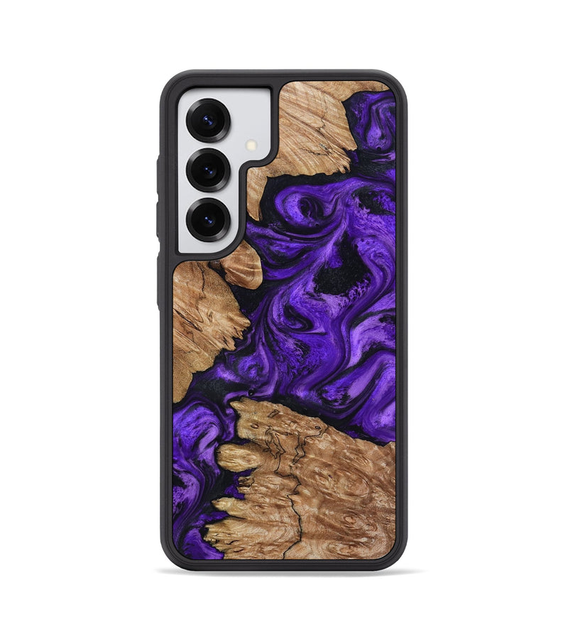 Galaxy S25 Wood Phone Case - Shemar (Purple, 799208)