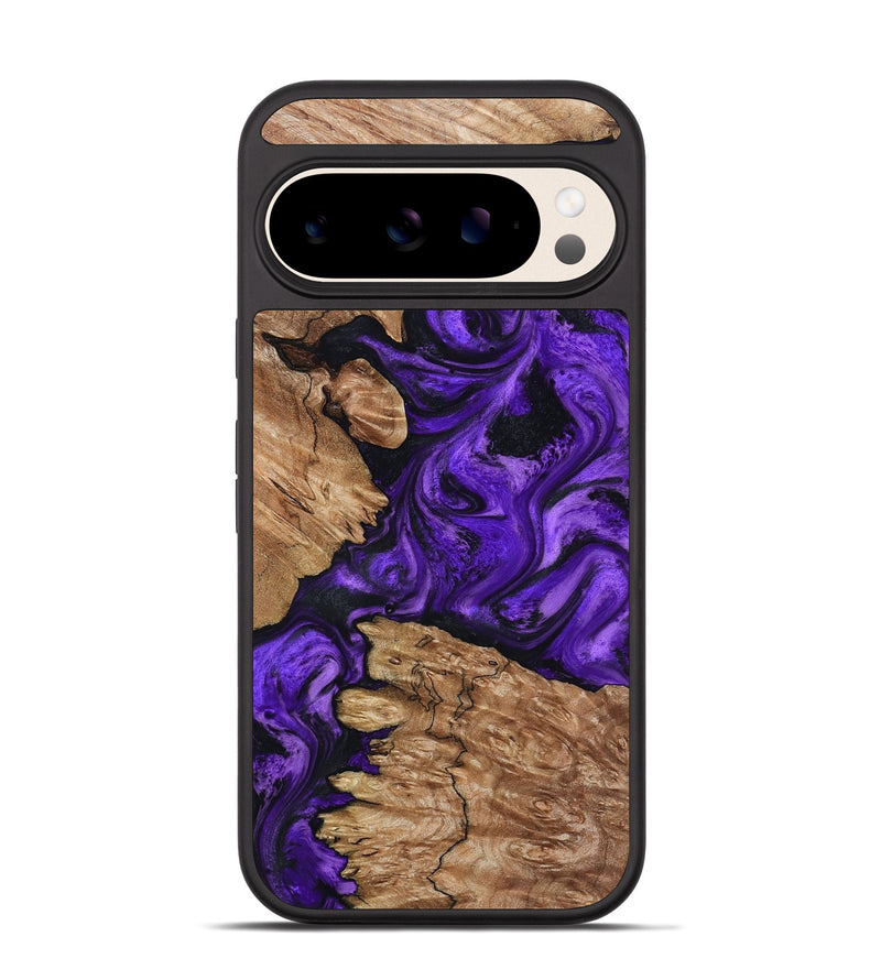 Pixel 10 Wood Phone Case - Shemar (Purple, 799208)