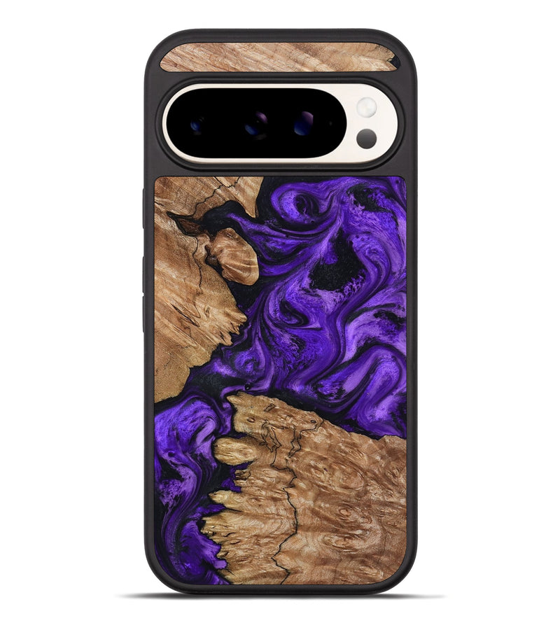 Pixel 10 Pro XL Wood Phone Case - Shemar (Purple, 799208)