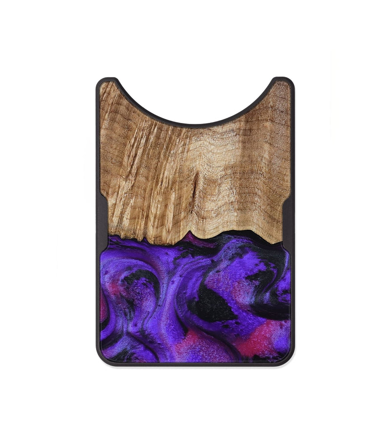 Alloy Wood Wallet - Cal (Purple, 799211)