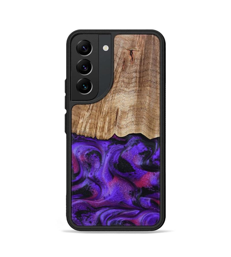 Galaxy S22 Wood Phone Case - Cal (Purple, 799211)