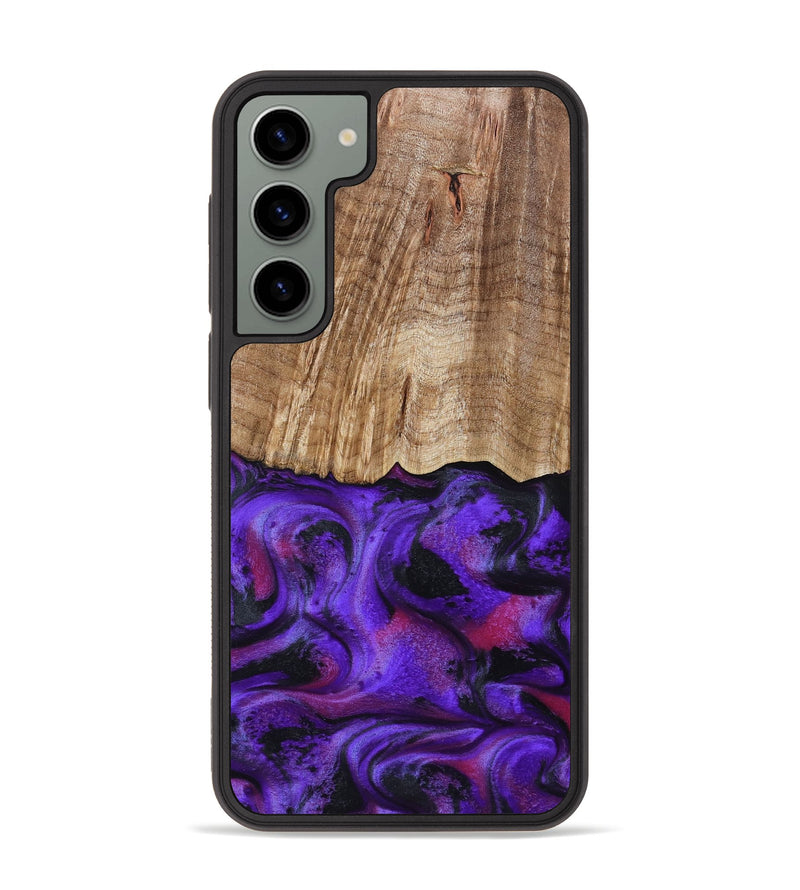Galaxy S23 Plus Wood Phone Case - Cal (Purple, 799211)