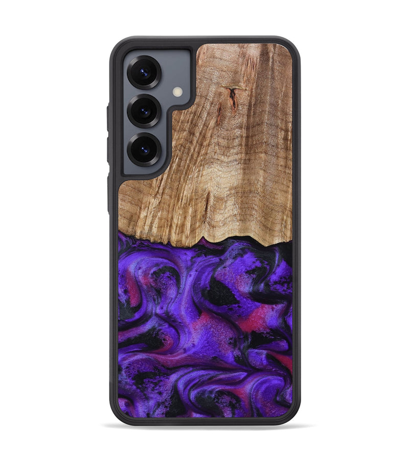Galaxy S25 Plus Wood Phone Case - Cal (Purple, 799211)