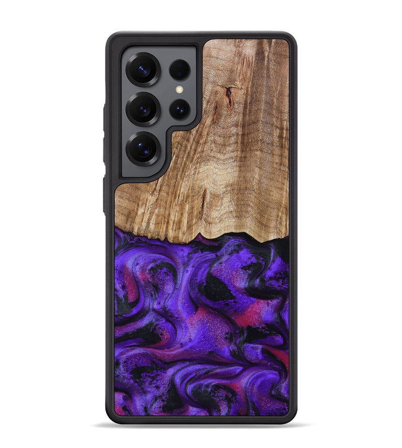 Galaxy S25 Ultra Wood Phone Case - Cal (Purple, 799211)