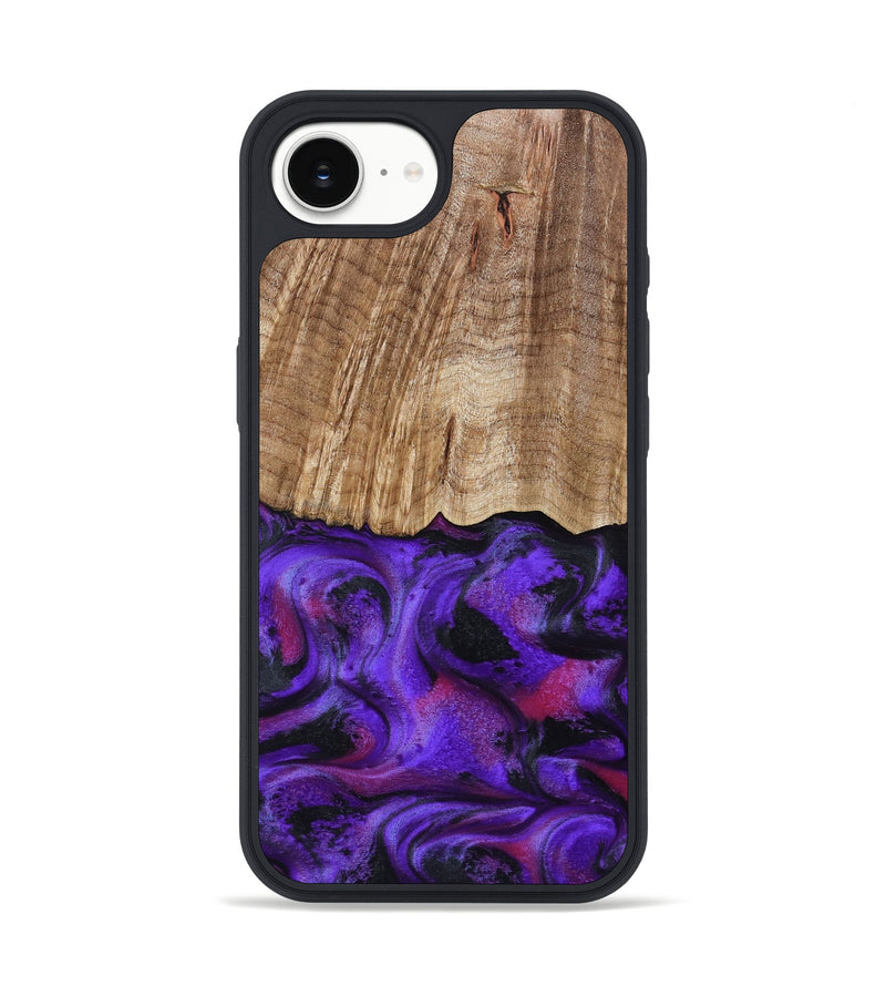 iPhone 16e Wood Phone Case - Cal (Purple, 799211)