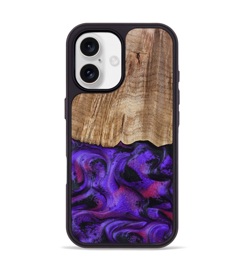 iPhone 17 Wood Phone Case - Cal (Purple, 799211)