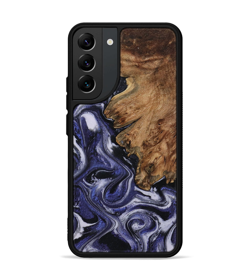 Galaxy S22 Plus Wood Phone Case - Vernell (Purple, 799212)