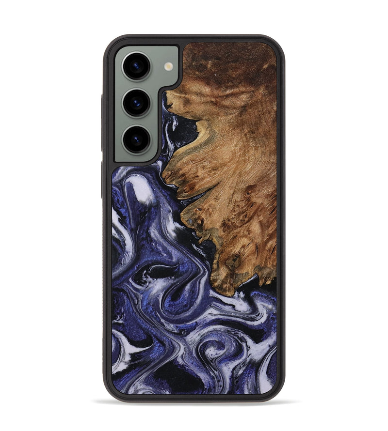 Galaxy S23 Plus Wood Phone Case - Vernell (Purple, 799212)