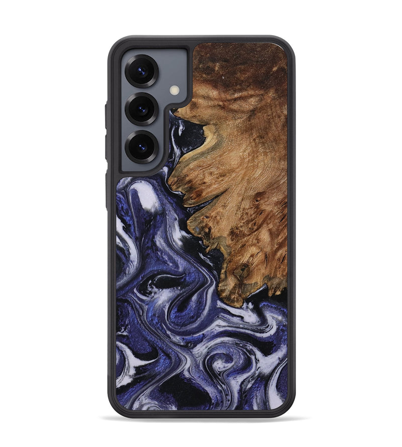 Galaxy S25 Plus Wood Phone Case - Vernell (Purple, 799212)