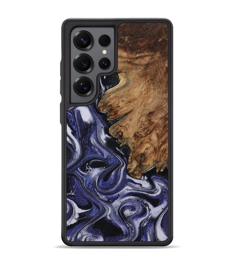 Galaxy S25 Ultra Wood Phone Case - Vernell (Purple, 799212)