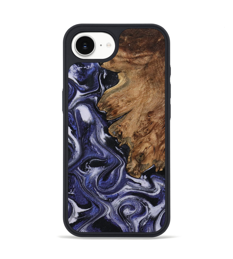 iPhone 16e Wood Phone Case - Vernell (Purple, 799212)
