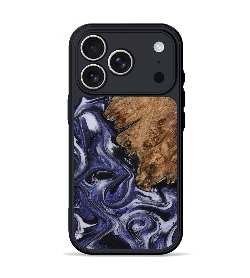 iPhone 17 Pro Wood Phone Case - Vernell (Purple, 799212)
