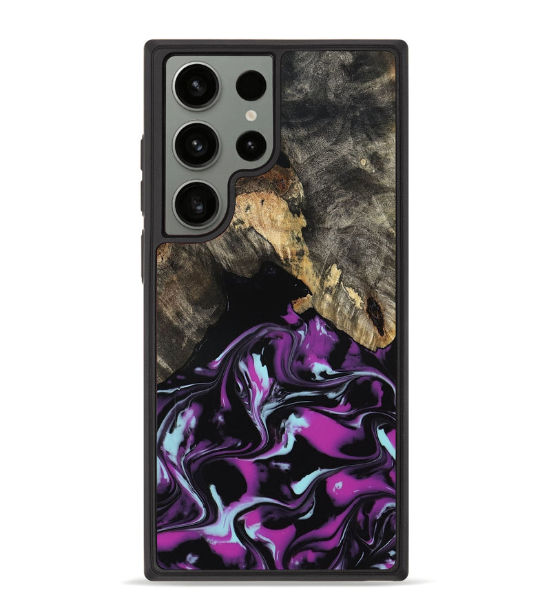 Galaxy S23 Ultra Wood Phone Case - Arlen (Purple, 799213)