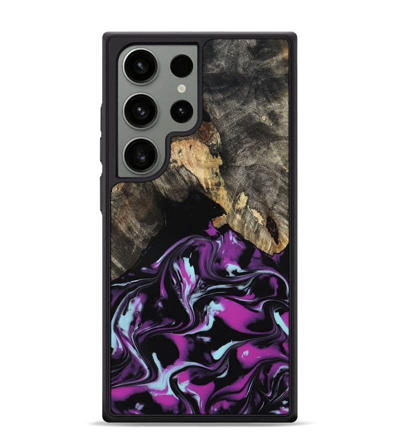 Galaxy S24 Ultra Wood Phone Case - Arlen (Purple, 799213)
