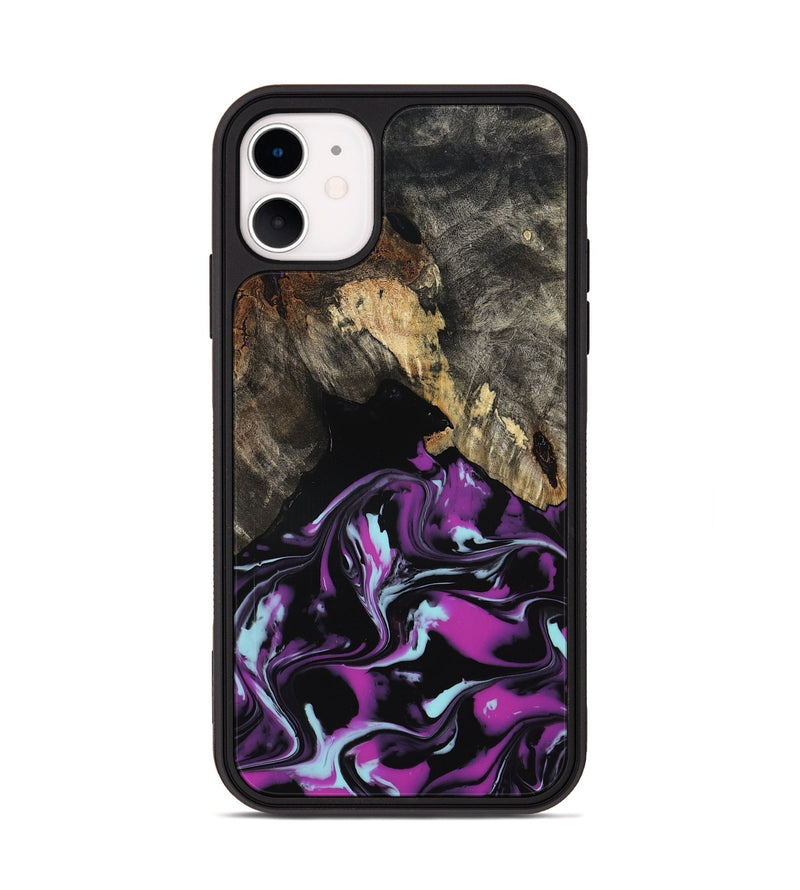 iPhone 11 Wood Phone Case - Arlen (Purple, 799213)
