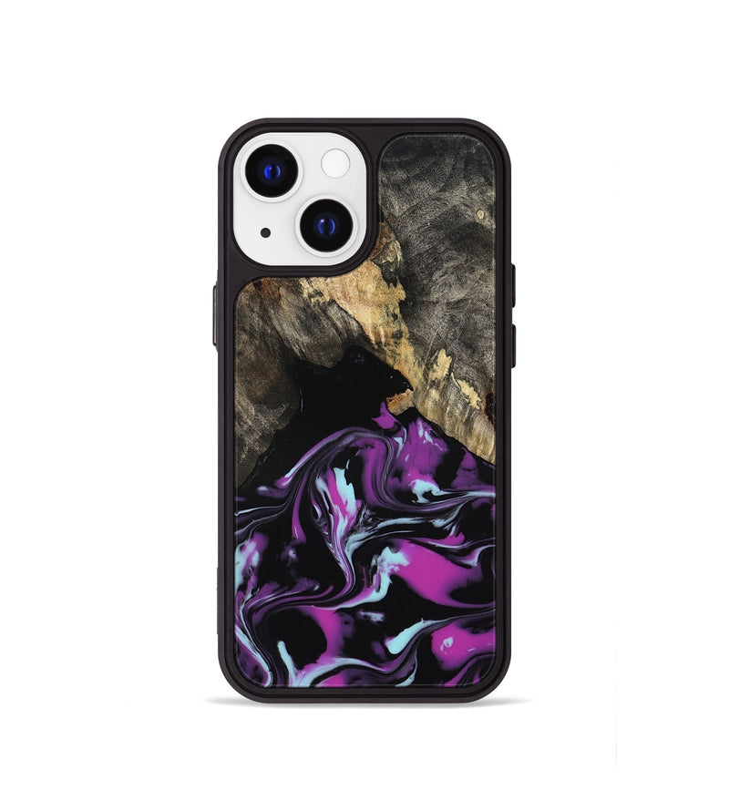 iPhone 13 mini Wood Phone Case - Arlen (Purple, 799213)
