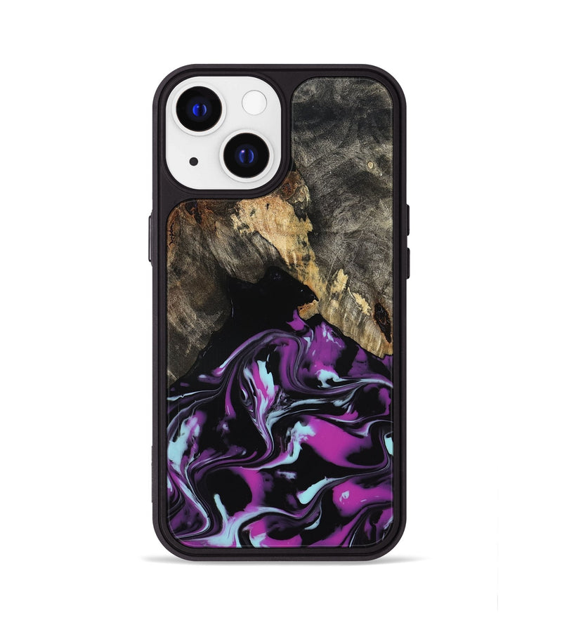 iPhone 13 Wood Phone Case - Arlen (Purple, 799213)
