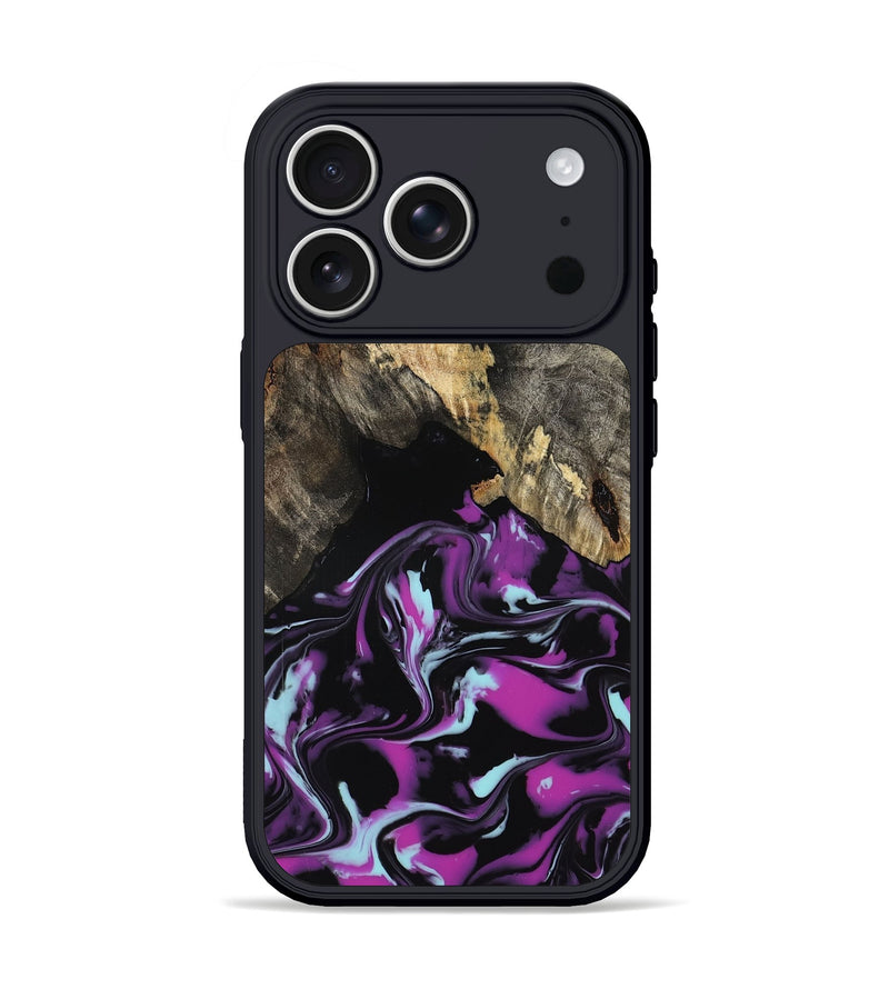 iPhone 17 Pro Wood Phone Case - Arlen (Purple, 799213)