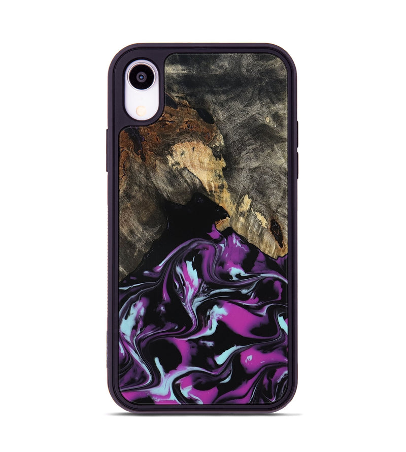 iPhone Xr Wood Phone Case - Arlen (Purple, 799213)