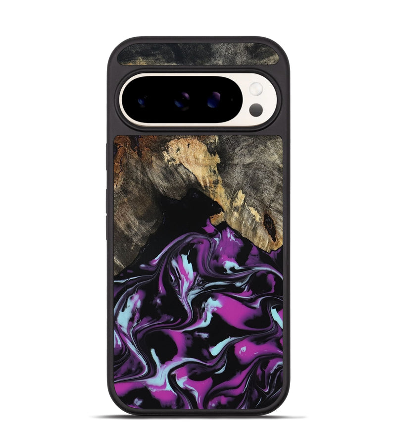 Pixel 9 Wood Phone Case - Arlen (Purple, 799213)