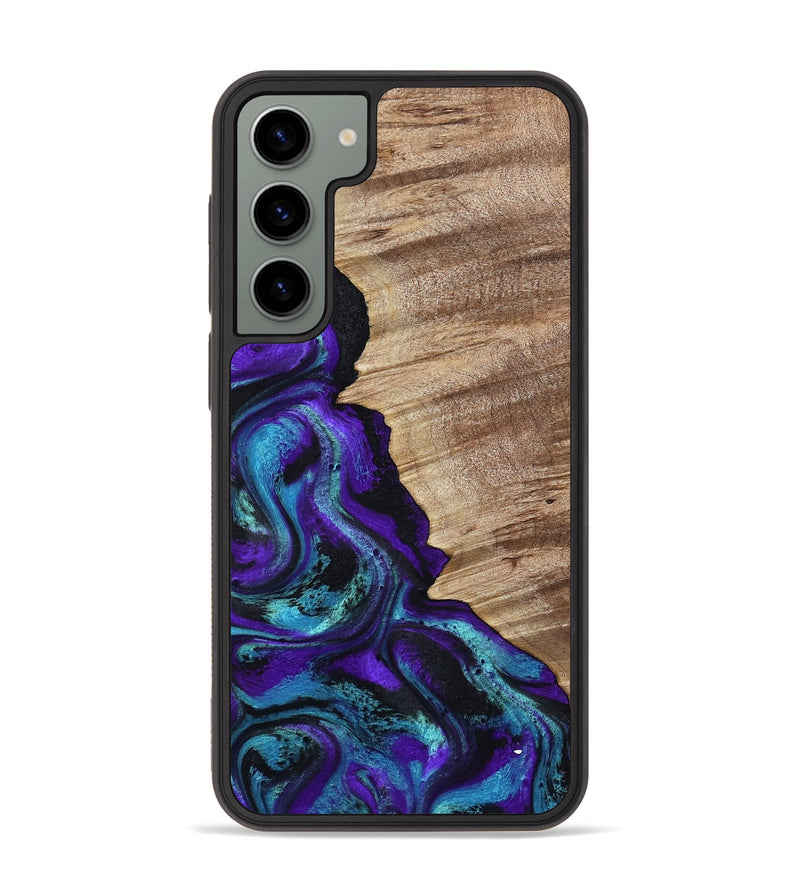 Galaxy S23 Plus Wood Phone Case - Wendi (Purple, 799214)