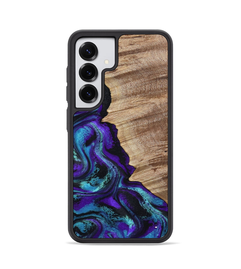 Galaxy S25 Wood Phone Case - Wendi (Purple, 799214)