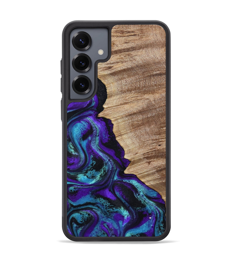 Galaxy S25 Plus Wood Phone Case - Wendi (Purple, 799214)