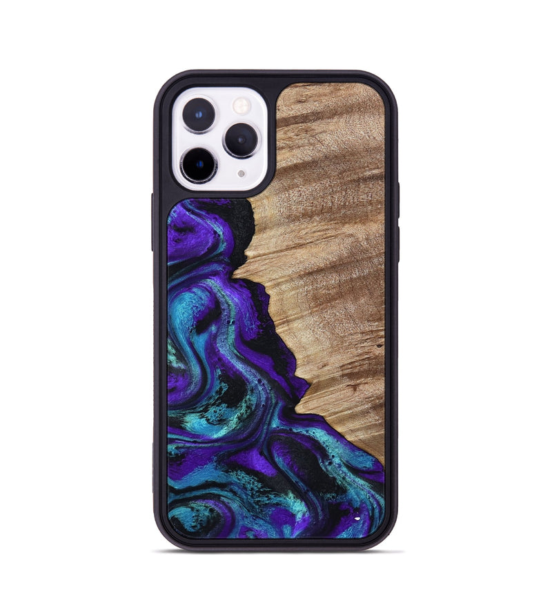iPhone 11 Pro Wood Phone Case - Wendi (Purple, 799214)