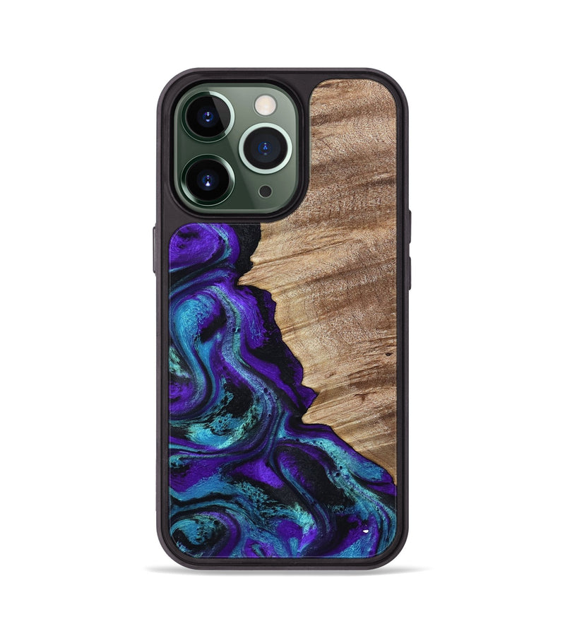 iPhone 13 Pro Wood Phone Case - Wendi (Purple, 799214)
